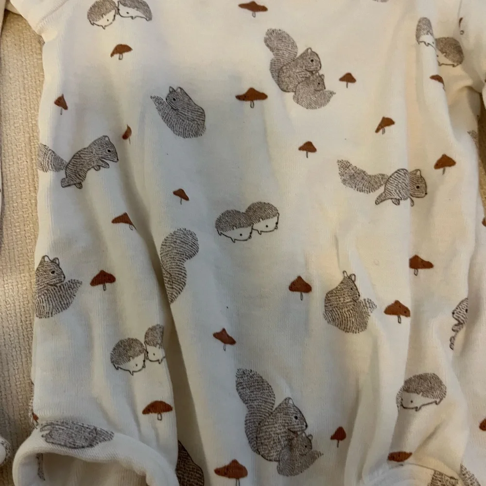 H&M woodland onesie and hat